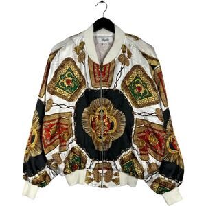 Mighty Royal AOP Design Light Bomber Jacket